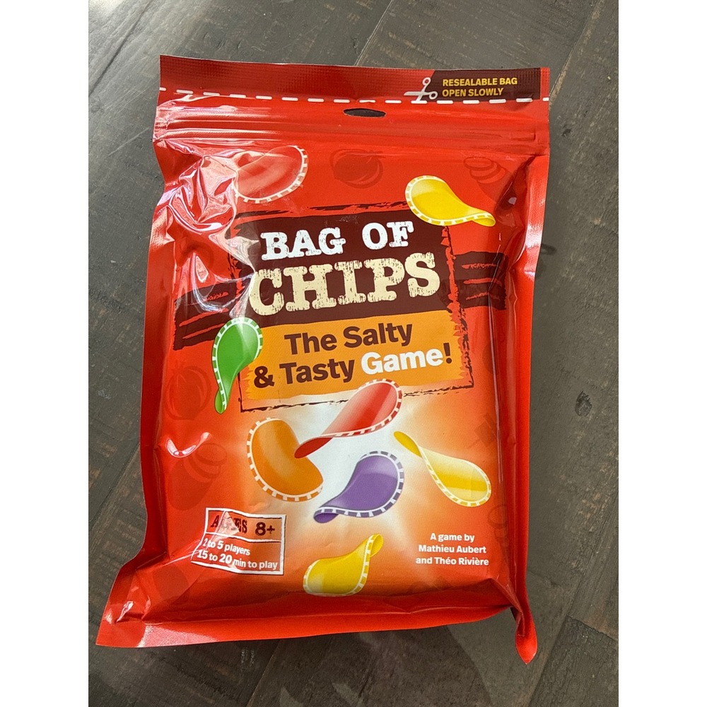 Blue Orange Games Bag of Chips The Salty &‎ Tasty Party Game Mixlore GP138 2022